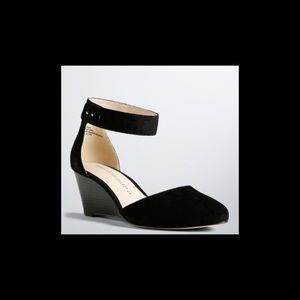 Torrid Black Dorsay Wedge
